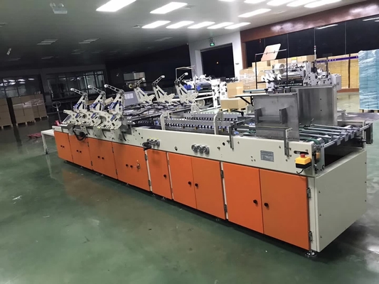 Grey Cardboard Box Folding Machine polare 6 Antivari 90m/Min For Packaging