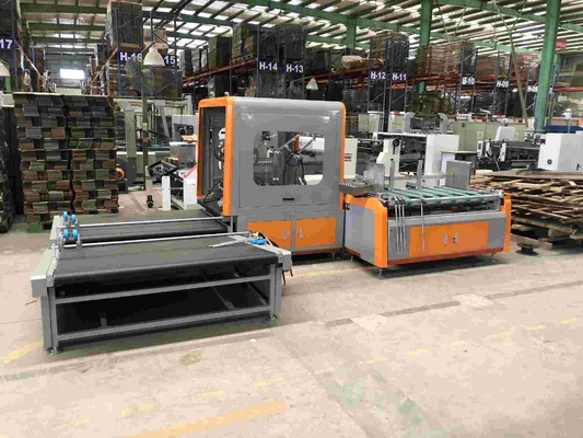 l'incollatura automatica della cartella di 380V 50Hz lavora 6600*2100*1600mm a macchina per il contenitore di cartone