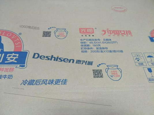 Stampante a getto di inchiostro oleosa For Corrugated Boxes del contenitore di cartone dell'inchiostro 54mm