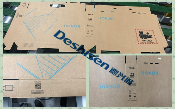 M. di trattamento UV Min Printing Speed della stampante a getto di inchiostro 400dpi 180 del contenitore di cartone dell'inchiostro
