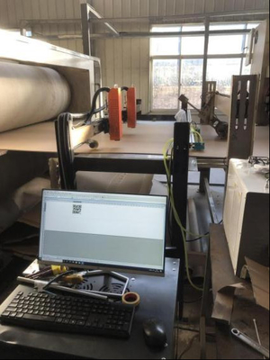 Tipo UV dell'inchiostro di grande di dimensione di cartone del contenitore della stampante a getto di inchiostro di Machine 2mm larghezza LED dell'ugello