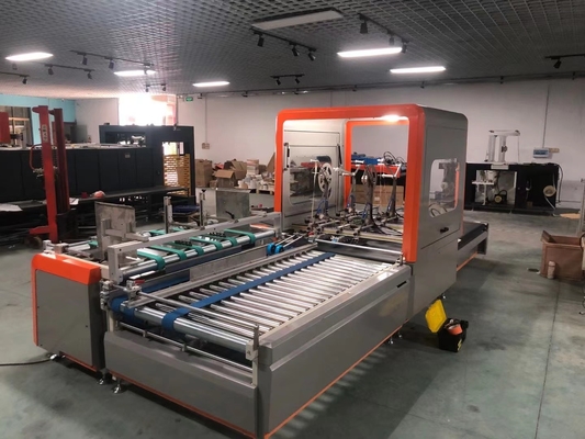 Grey Automatic Box Gluing Machine polare 1310mm 100m/min una garanzia di anno