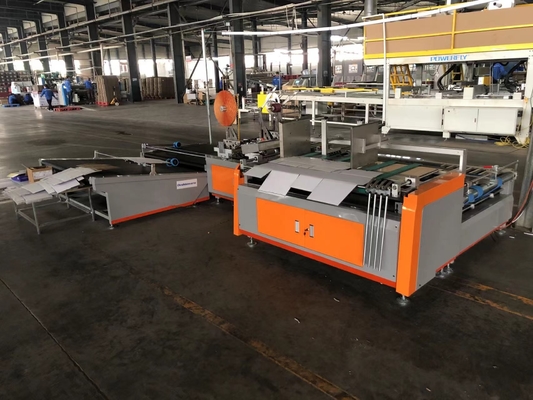 alimentazione automatica della macchina di Gluer della cartella della scatola di carta di 1300mm×1050mm