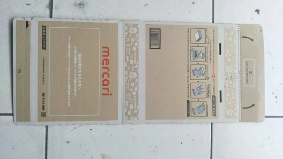 Grey Cardboard Box Folding Machine polare 6 Antivari 90m/Min For Packaging