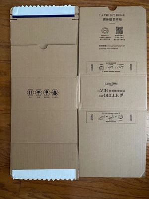 contenitore di cartone 300g/M2 che incolla l'arancia guidata elettrica della macchina per la scatola ondulata