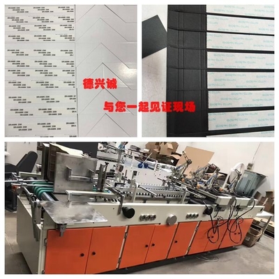 Grey Carton Box Gluing Machine polare 70m/Min 6600*2100*1600mm una garanzia di anno
