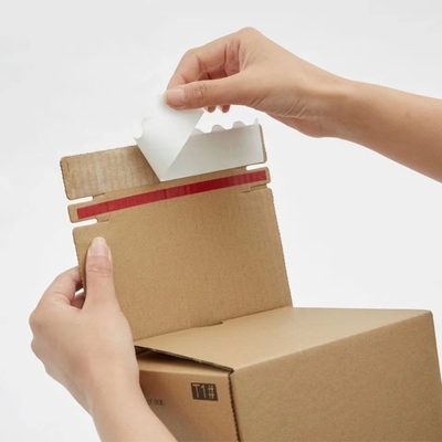 Le scatole di spedizione di chiusura lampo lavorano le scatole a macchina di Amazon colorano l'arancia grigia polare