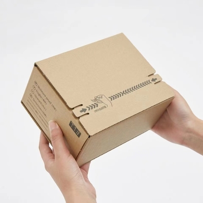 Le scatole di spedizione di chiusura lampo lavorano le scatole a macchina di Amazon colorano l'arancia grigia polare